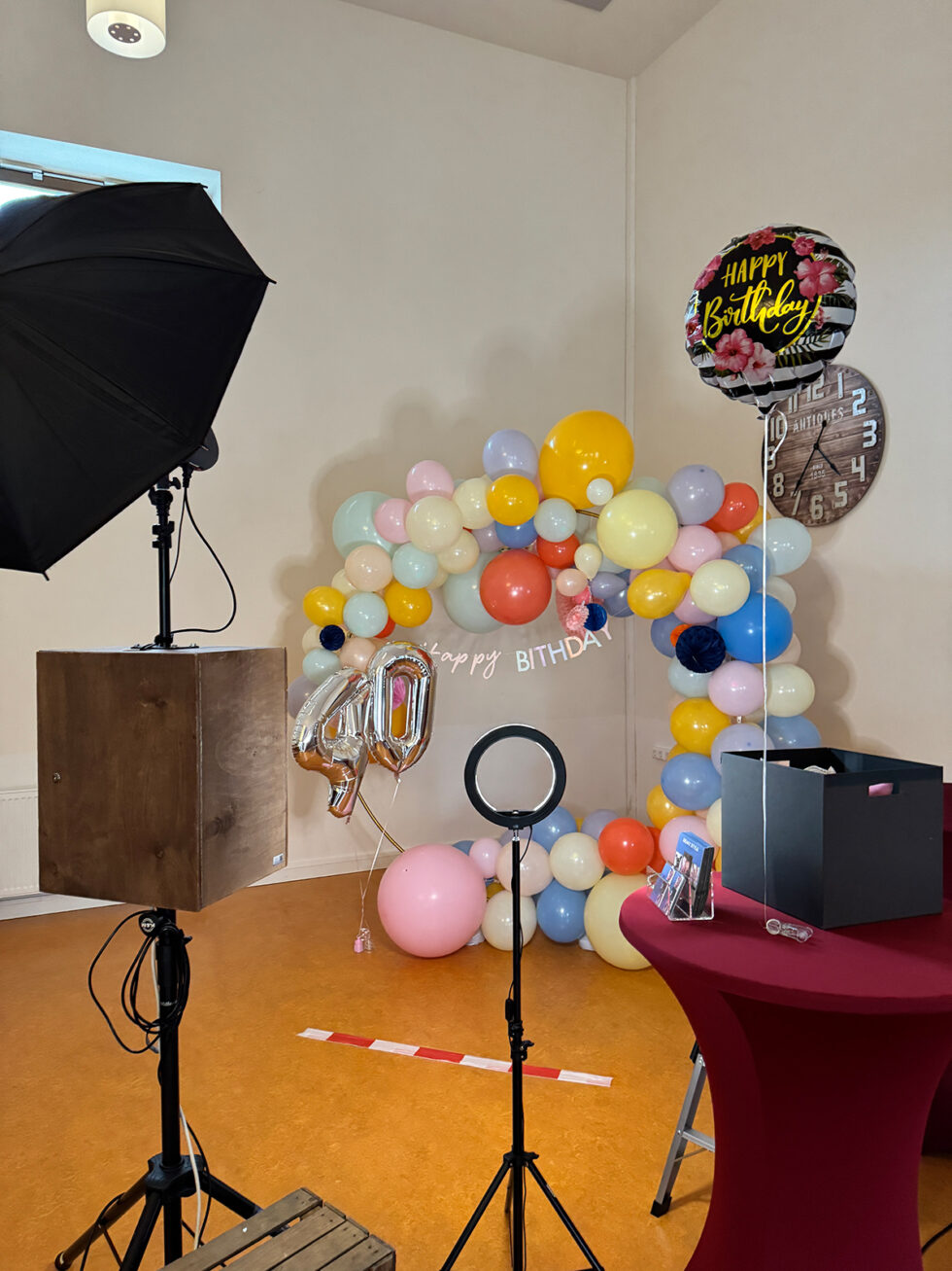 Fotobox Lindenhof Geburtstag
