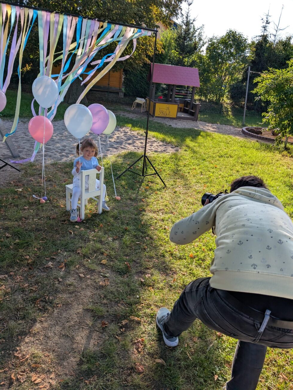 Fotoshooting Kita Pfiffikus Niederfrohna