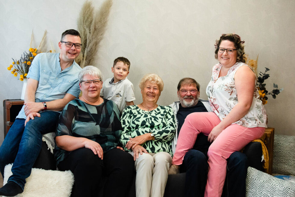 Oma Eva und Stephanie