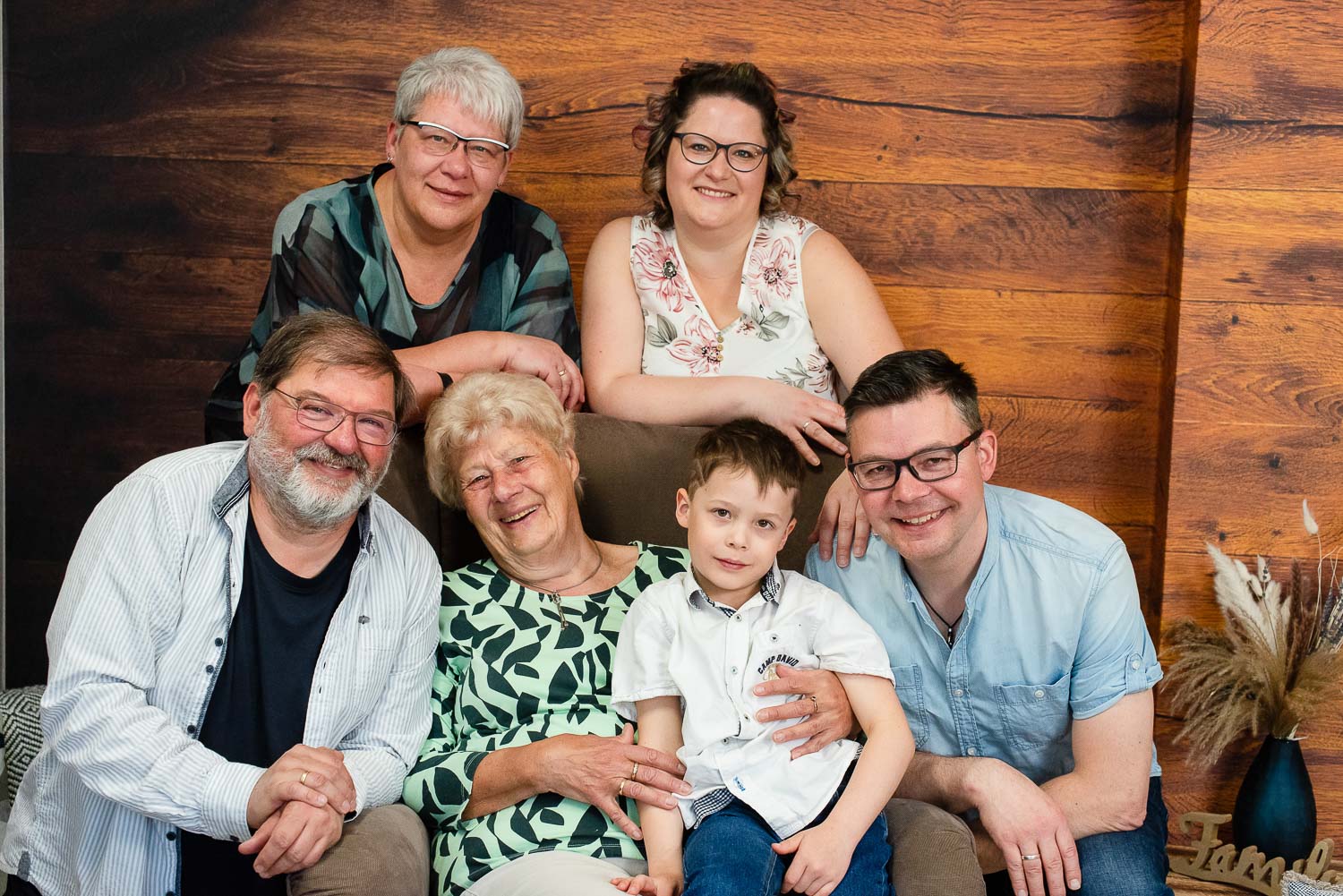 Oma Eva und Stephanie