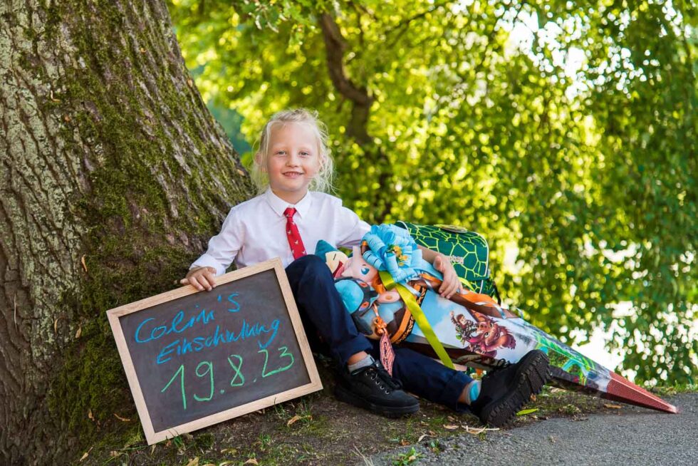 Schulanfang Colin Tiffany