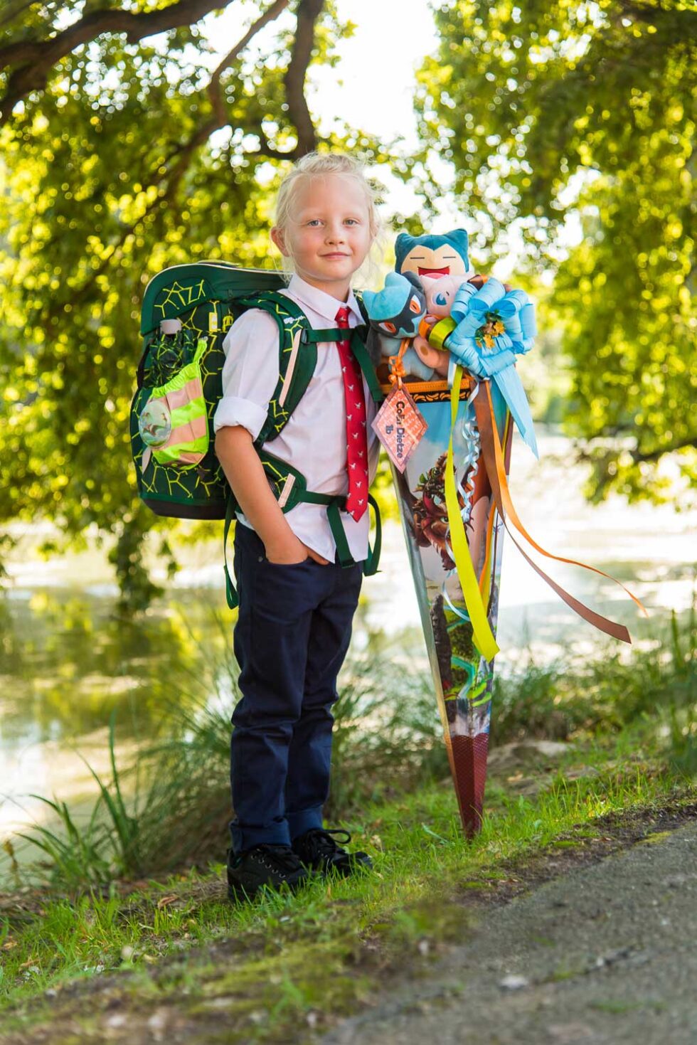 Schulanfang Colin Tiffany