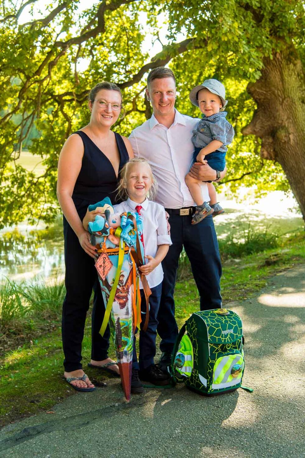 Schulanfang Colin Tiffany