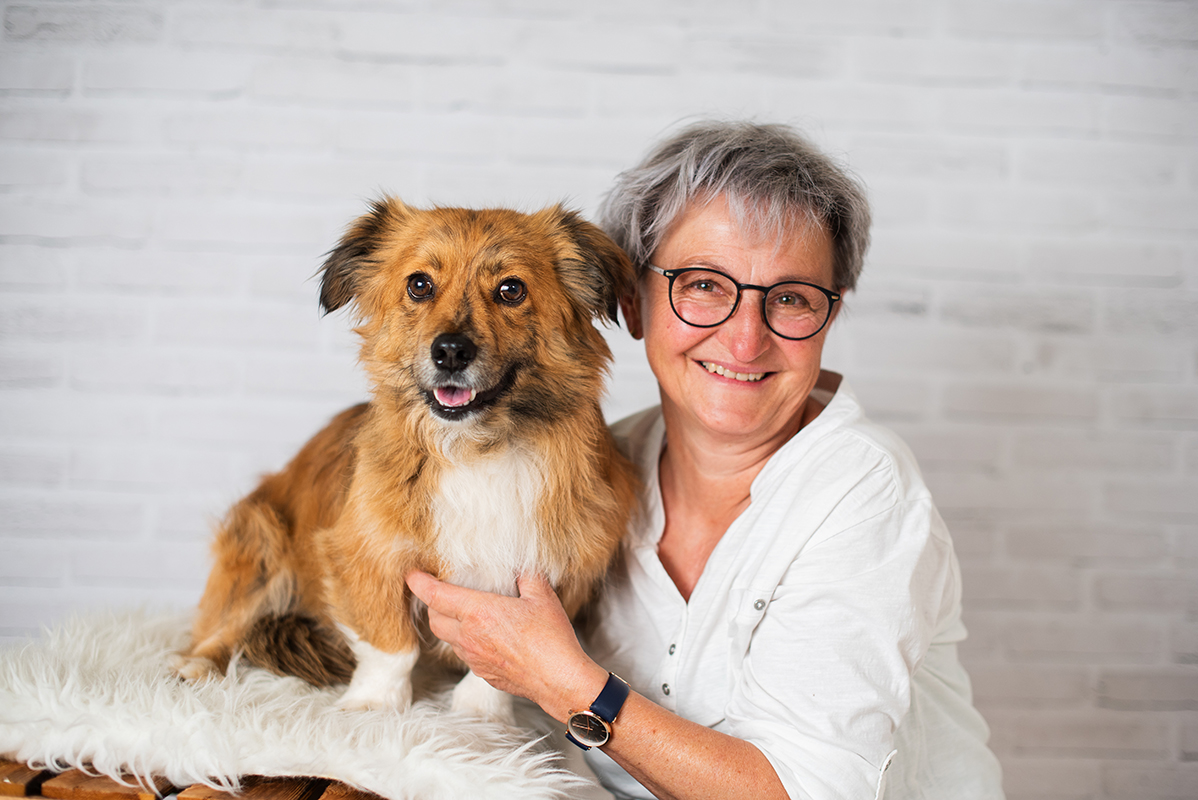 Charlie und Frauchen Tierheimfest Röhrsdorf